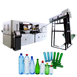 Blowing bottle machine