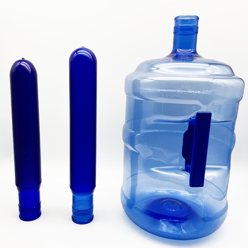Good Price 700 Gram 750 G 55Mm Bottle Neck Blue Plastic Pet 5 Gallon Jar Preform / 19 Liter 20 Litre 5 Gallon Pet Bottle Preform