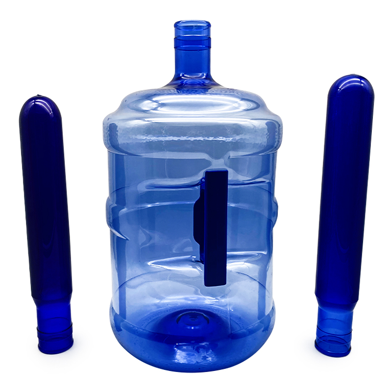 Good Price 700 Gram 750 G 55Mm Bottle Neck Blue Plastic Pet 5 Gallon Jar Preform / 19 Liter 20 Litre 5 Gallon Pet Bottle Preform
