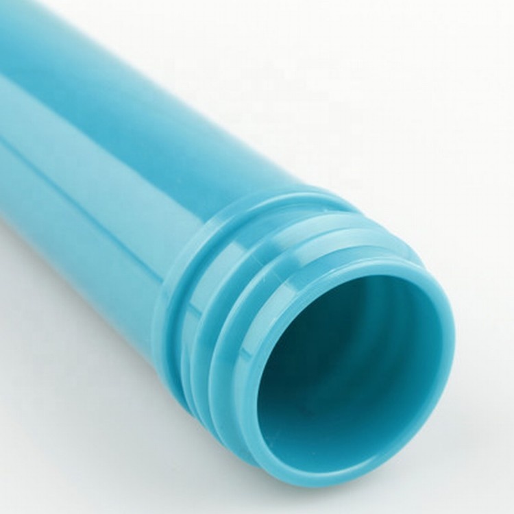 Different Sizes Yellow Blue White 24 Mm Pet Cosmetic Bottle Preform for Mineral