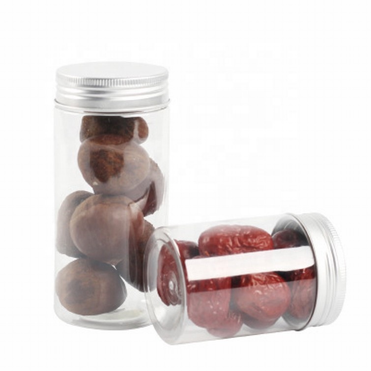 Clear Factory Direct Sale Jar Plastic Candy Jars with Lids Plastic for Cotton Candy